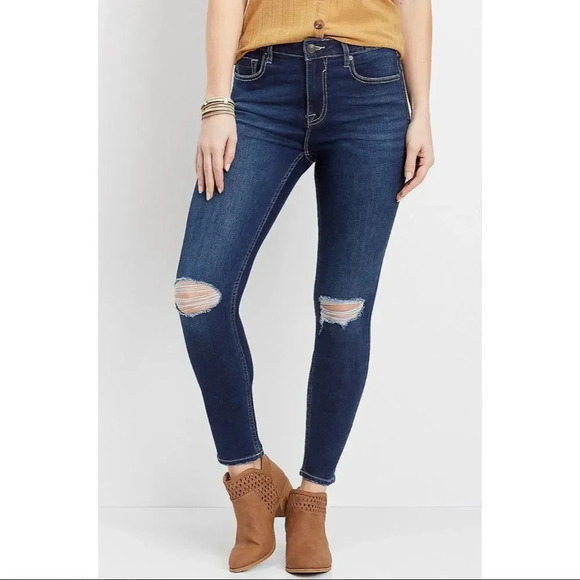 Vigoss Ace Skinny High Rise Jeans - Picture 1 of 8